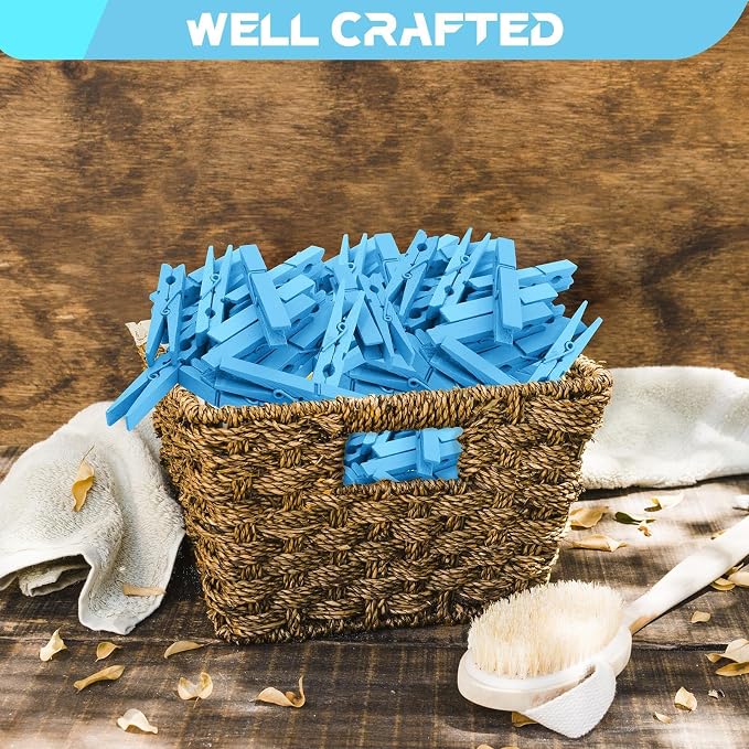 100 Pcs White Clothes pins - Image 4