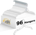 Quality Clear Hangers 12 Pack by QualityHangers