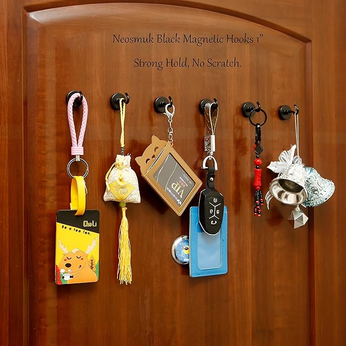 Neosmuk Magnetic Hooks, 85lb Heavy Duty, 10 Pack - Image 5