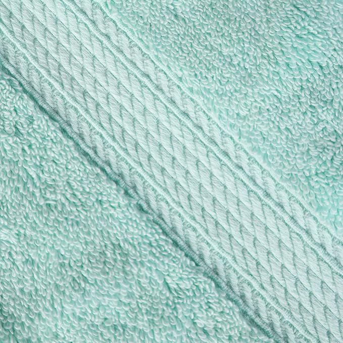 SUPERIOR Egyptian Cotton Ultra Plush & Absorbent, 8 Piece Set, Sea Foam | Quick - Image 6