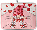Valentine's Day Love Letter Dish Drying Mat by Kwlegh