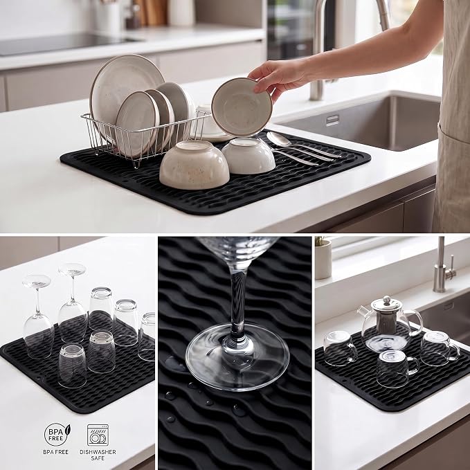 MicoYang Silicone Dish Drying Mat - Image 4
