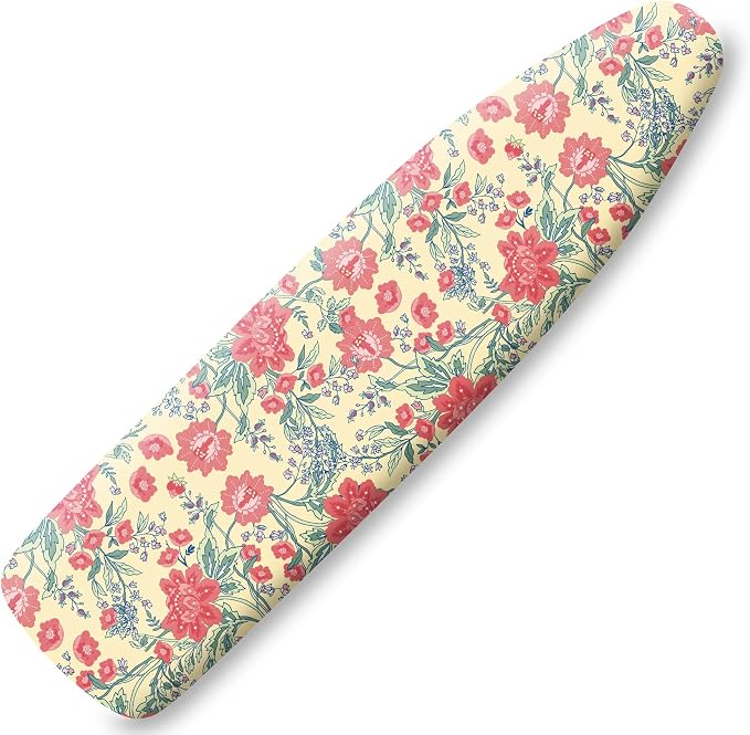 Extra Thick Ironing Board Cover and Pad, Floral Farmhouse 15x54 Ironing Board by Cliduli