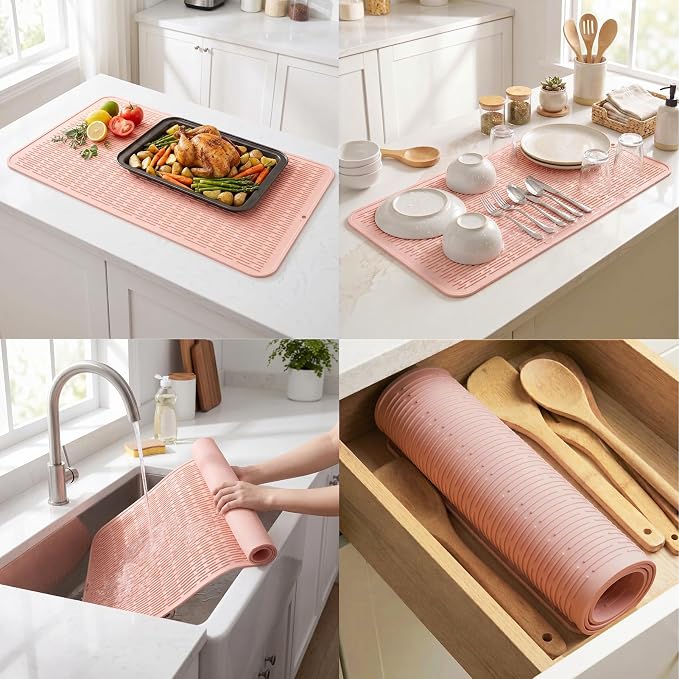 MicoYang Silicone Dish Drying Mat - Image 4