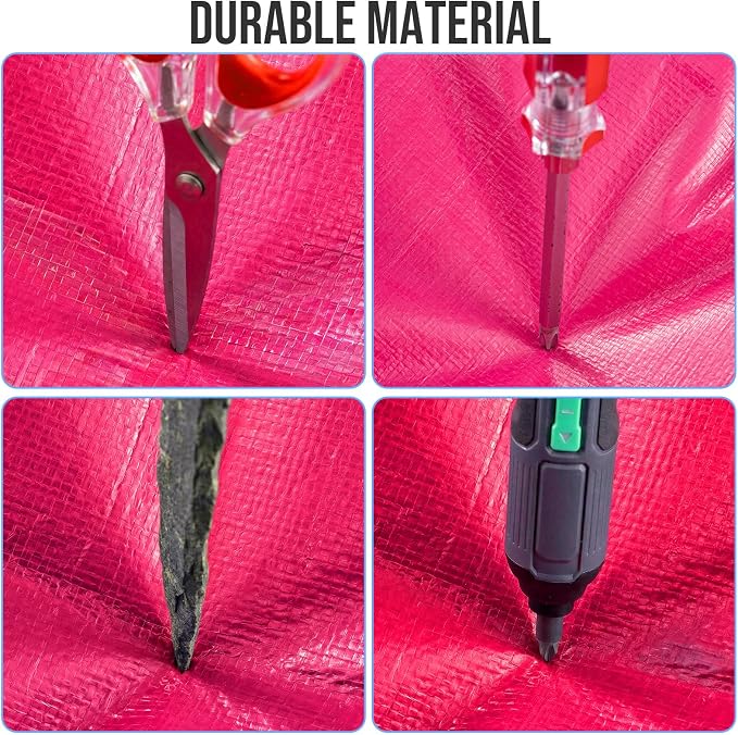 TAILI 12 Pack Pink Extra Large Moving Bags, Storage Bags - Image 9