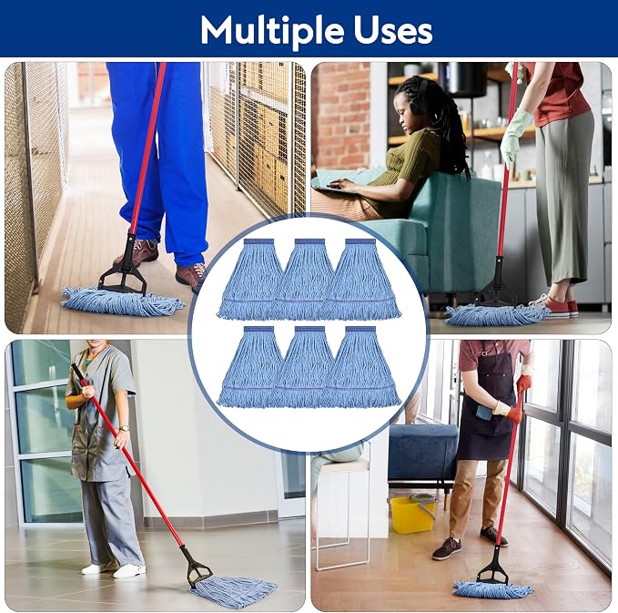 Matthew Cleaning Heavy Duty Mop Head Commercial Replacement - Image 5