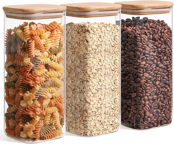 ComSaf Glass Storage Containers by ComSaf