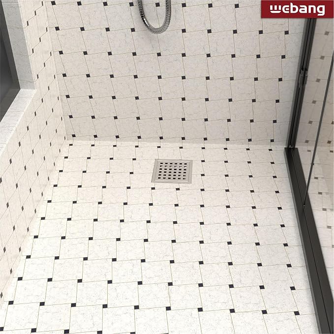 4 Inch Square Shower Floor Drain - Image 6