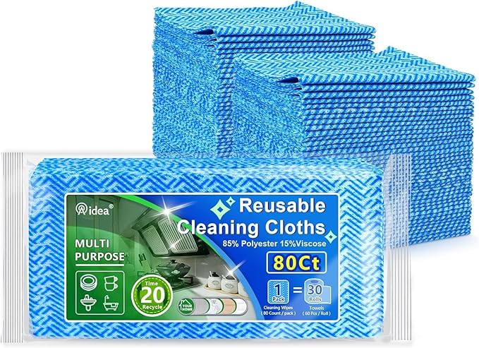 AIDEA Cleaning Wipes, Domestic Wipes, Dish Cloths- | Cleaning Rags Dish Cloths by AIDEAHOME