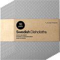 Swedish Wholesale Dishcloths Reusable 8" x 7" Sponge Cloths, Bulk 10 Pack of by SwedishWholesale