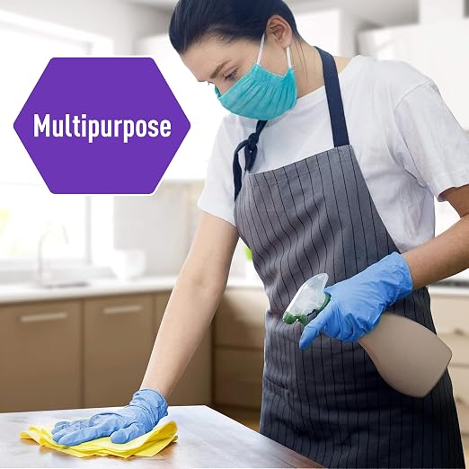 MED PRIDE Nitrile/Vinyl Blend Exam Gloves, Powder-Free - Image 5