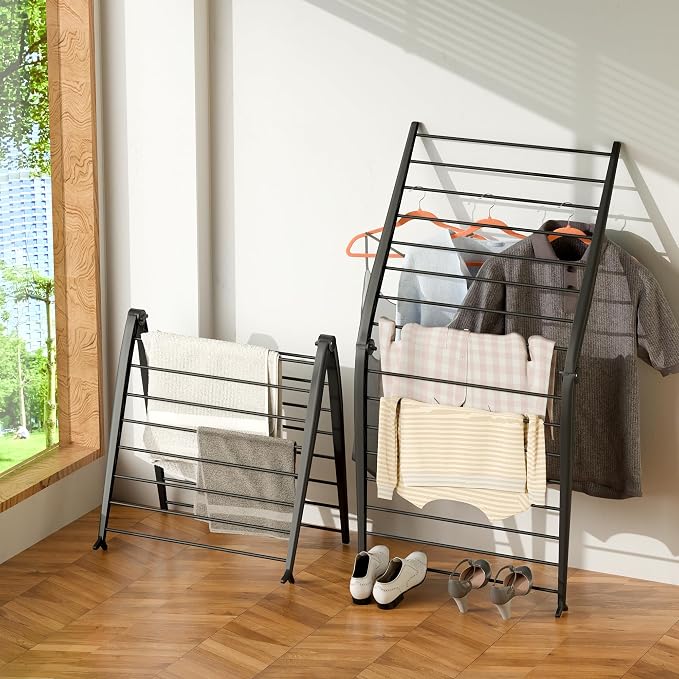 Whitmor Spacemaker Folding Drying Rack, Indoor Clothes Organizer by Whitmor