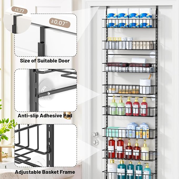 ElegantArray 9-Tier Pantry Door Organizer - Image 4