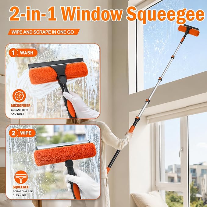 LAANPOLE 36FT High Reach Duster Cleaning Kit - Image 5