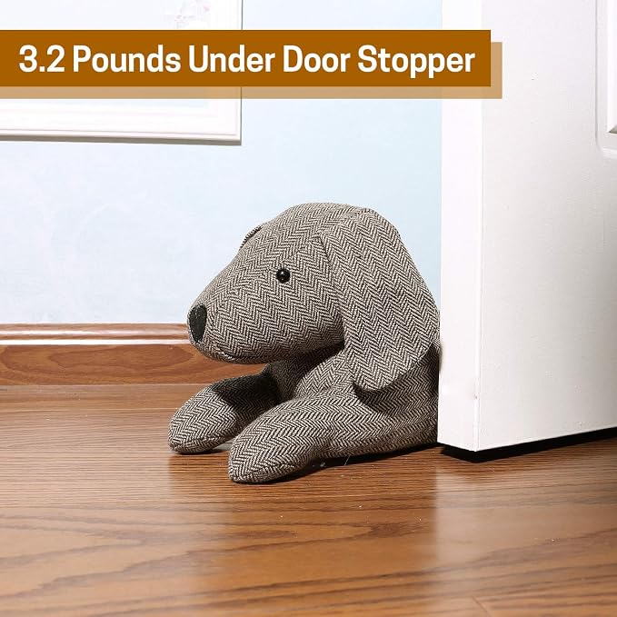 SWISSELITE 36 Inch Under Door Stopper, Decorative Door Noise Blocker, Weighted - Image 6