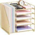 OPNICE Desk Organizer, 5-Tier Paper Organizer Letter Tray, Office Desk by OPNICE