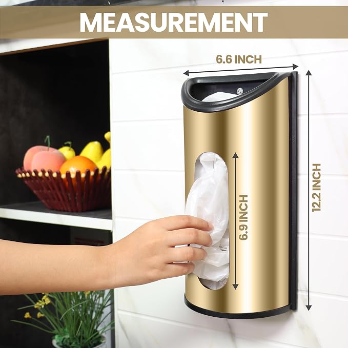 Utopia Kitchen Grocery Plastic Bag Holder and Dispenser - Image 2
