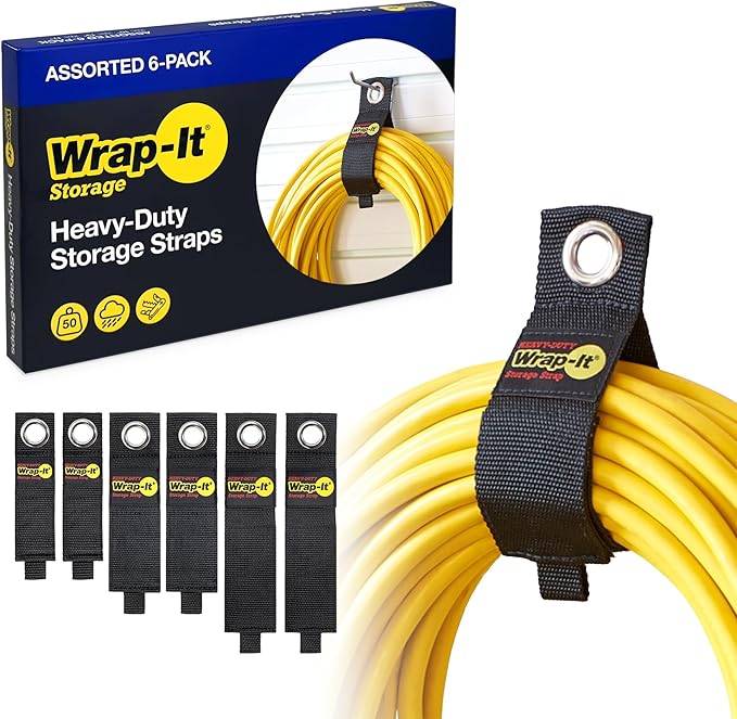 Heavy-Duty Wrap-It Storage Straps by Wrap-ItStorage