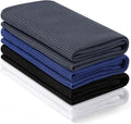 Homaxy 100% Cotton Waffle Weave Kitchen Towels, 4 Pack by Homaxy