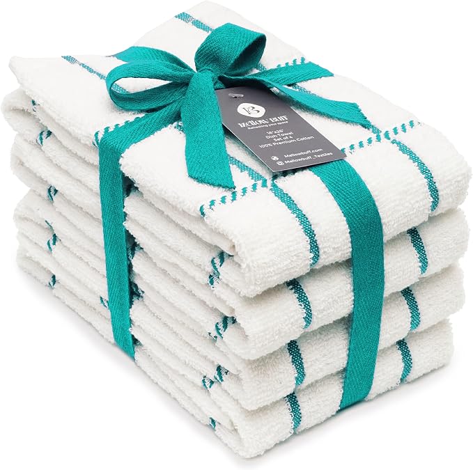 100% Cotton Terry Dish Cloth & Dish Towel) by Ecotribe