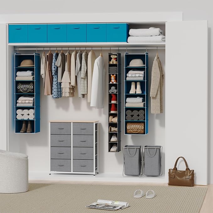 MAX Houser 6 Tier Hanging Closet Organizer - Image 6