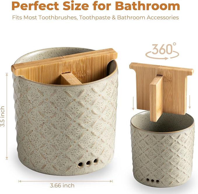 Zoeeker Toothbrush Holders for Bathroom - Image 2