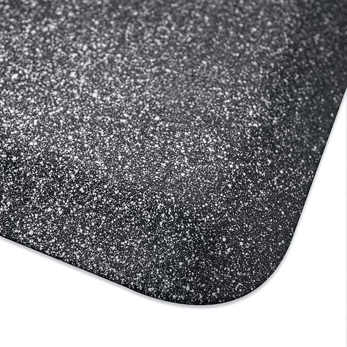 WellnessMats Granite Collection Anti-Fatigue Floor Mat, Polyurethane – Ergonomic Support Pad for Home, Kitchen, Garage, Office Standing Desk – Water Resistant - Made in USA