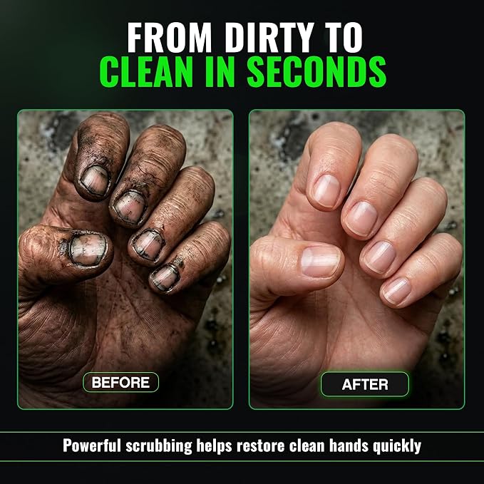 Grip Clean Nail Brush for Cleaning Fingernails – Heavy Duty Nail Brush - Image 8