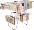 SONGMICS Clothes Drying Rack, Foldable 2-Level Laundry Drying Rack | by Unknown