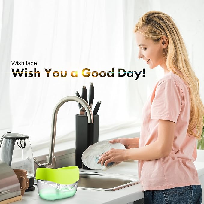 Dish Soap Dispenser with Sponge Holder - Image 6