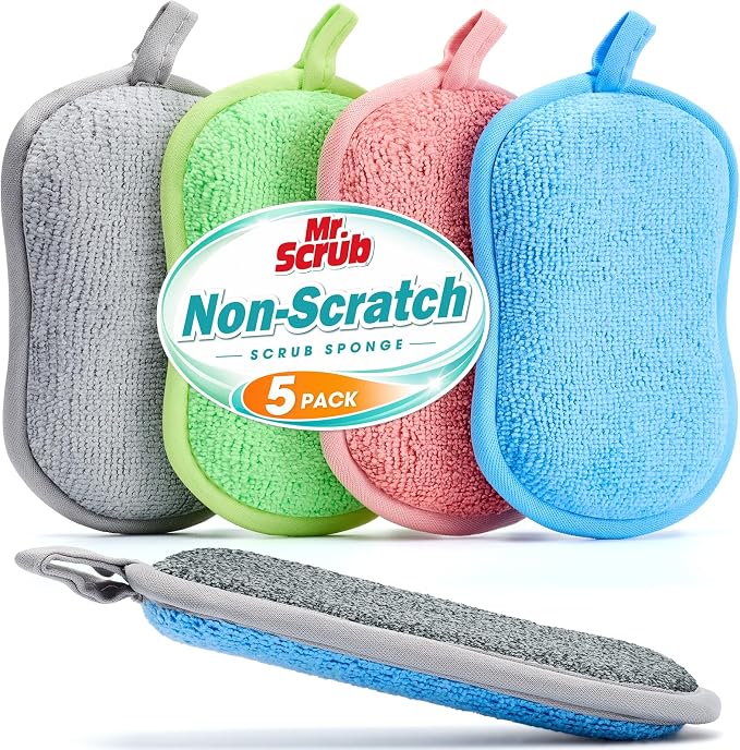 Mr. Scrub Sponges Kitchen Dish Sponge by MrScrubCleaninghelpers