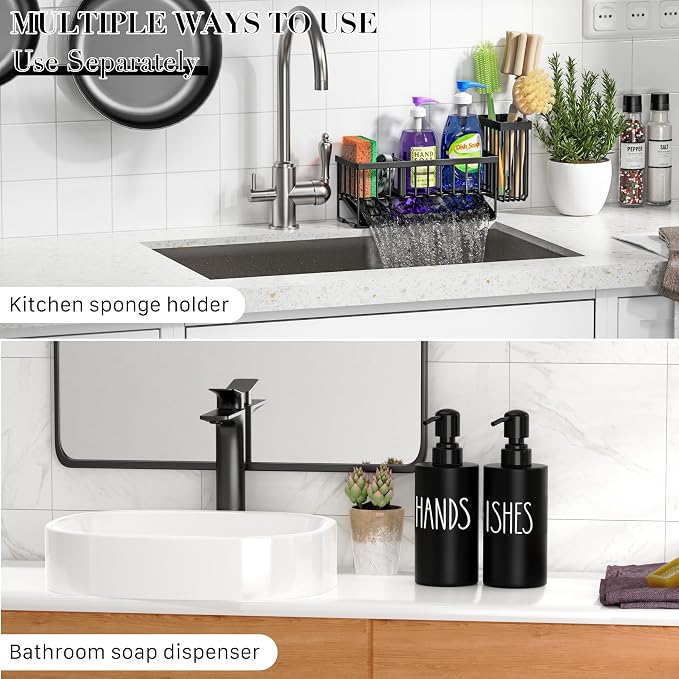 MASADI Kitchen Dish Soap Dispenser Set - Image 5