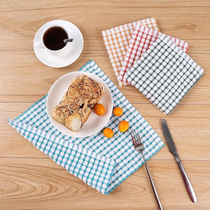 Oeleky Dish Cloths for Washing Dishes, Kitchen Washcloths Dishcloths - Image 8
