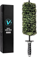 VIKING V+ Wheel Barrel Brush for Deep Wheel Cleaning, 17 Inch Length | by VikingCarCare