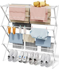 Sakugi Foldable 3-Tier Clothes Drying Rack 42.1" H by Sakugi