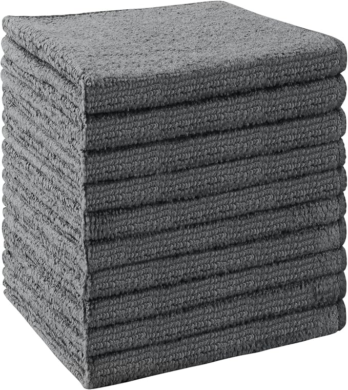 Washcloths 10 Pack Face Towels, Highly Soft Wash Cloths | Hand Towels, Fast by Unimade
