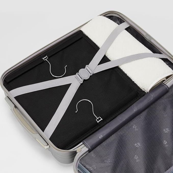 YOUDENOVA Hanging Closet Organizer and Storage, 2 Packs, 2 Side Pockets - Image 7