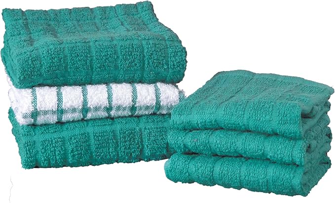 Ritz Premium Kitchen Towel and Dish Cloth Value Set: Highly Absorbent, Super by RITZ