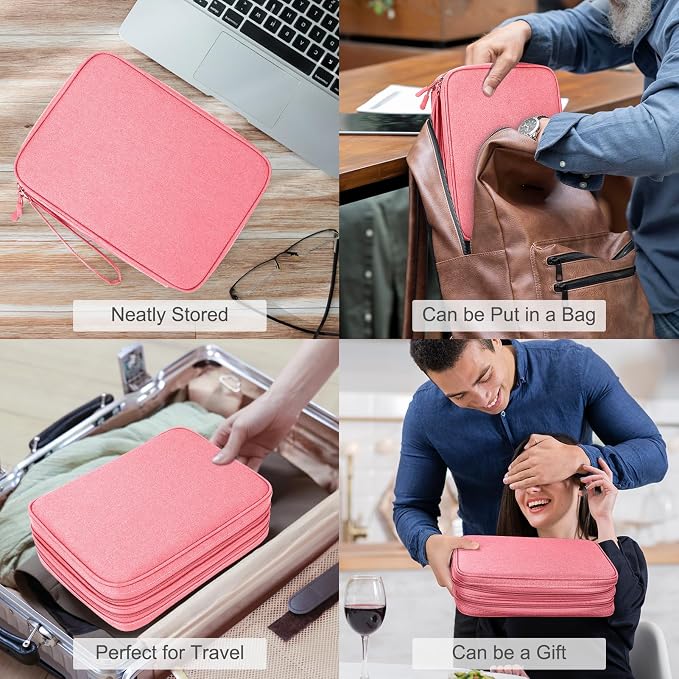 FYY Electronic Organizer, Travel Tech Pouch Bag, Extra Large, Waterproof - Image 7