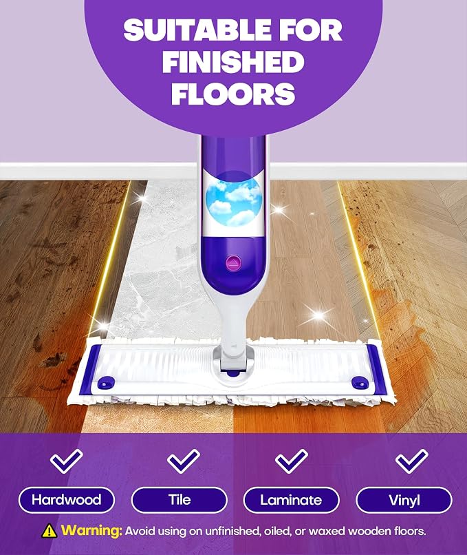 5X Cleaning Power Mop Refills for Swiffer Power Mop, 500+ Strips Multi-Surface - Image 6
