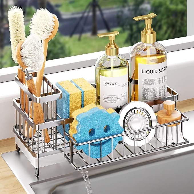 Consumest Sponge Holder for Kitchen Sink by Consumest