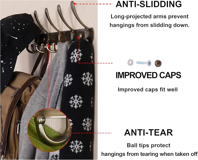 Coat Rack Wall Mounted - Image 8