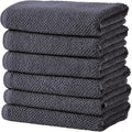 Great Bay Home 100% Cotton 6 Pack 26x16 Hand Towel Set by GreatBayHome