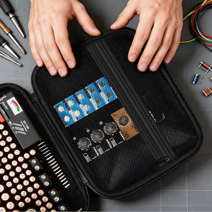 Comecase Battery Organizer Storage Case - Image 8