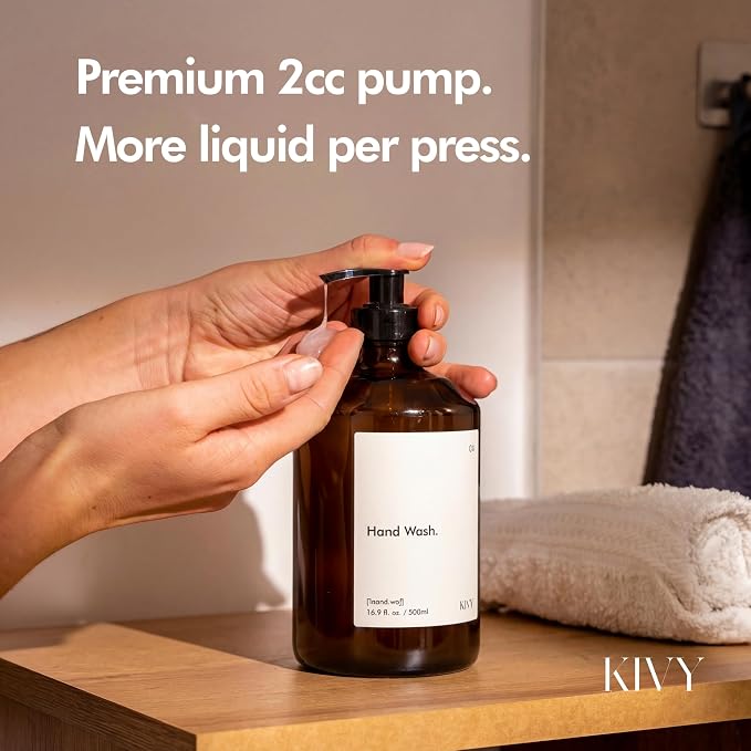 KIVY Glass Soap Dispenser Set - Image 2