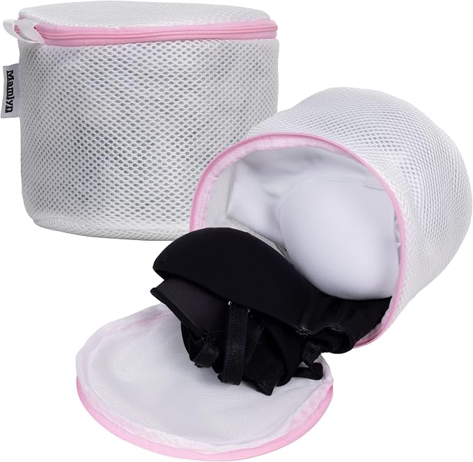 Mamlyn Mesh Bra Bags for Washing Machine, Lingerie wash Bags for Laundry - Image 2