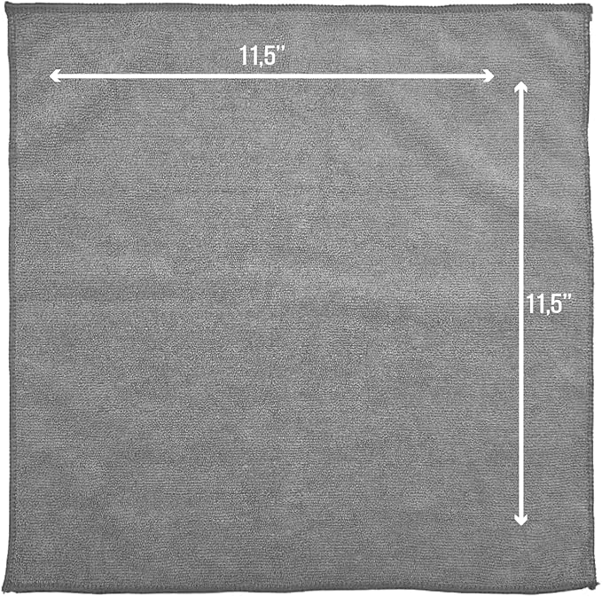 GREEN LIFESTYLE Microfiber Cleaning Cloth 11.5" x 11.5" 150 Pack - Image 6
