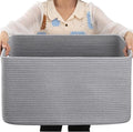 OIAHOMY 75L Large Blanket Basket Woven Storage Basket by MasterofSpaceOptimization