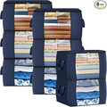 90L Clothes Storage, Foldable Thick Fabric Blanket Storage Bags | Foldable by Fabtotes