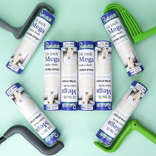 10 inch Mega Lint Roller Refills - Image 2